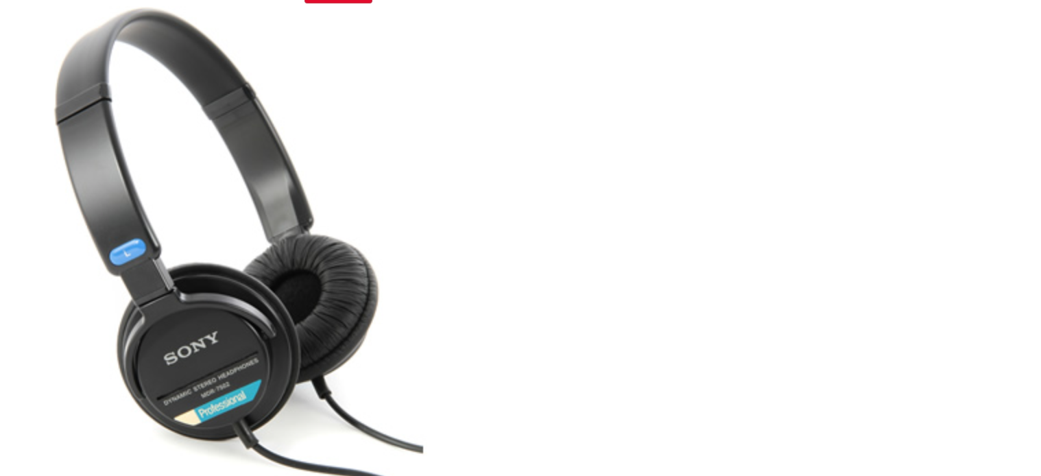 4 MDR-7502 Sony Professional Headphones